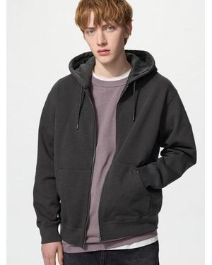 Uniqlo Sweat Full-Zip Hoodie - Black