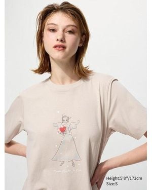 Uniqlo T-Shirt Stampa Ut Ai Yazawa - Neutro