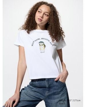 Uniqlo Mofusand Ut Graphic T-Shirt - White