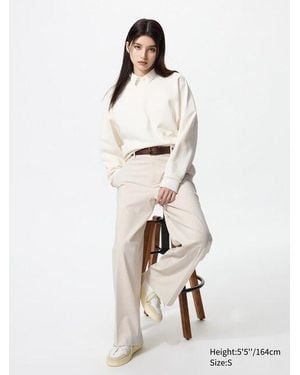 Uniqlo Pantalón Smart Ancho - Neutro