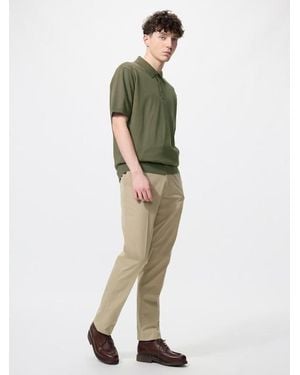 Uniqlo Airsense Trousers (Cotton-Like, Longer) - White