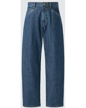 Uniqlo Vaquero Barrel - Azul