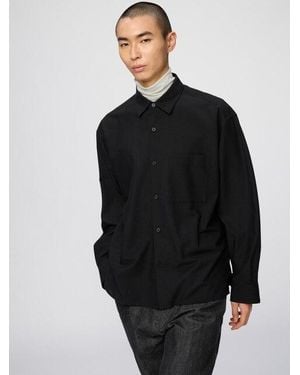 Uniqlo Easy Care Soft Shirt - Black