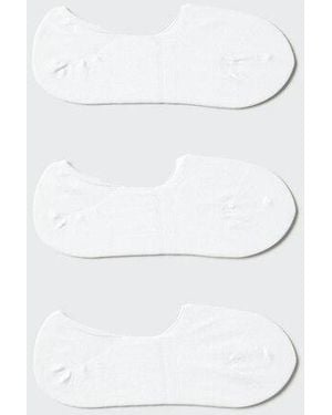 Uniqlo No-Show Socks (3 Pairs) - White