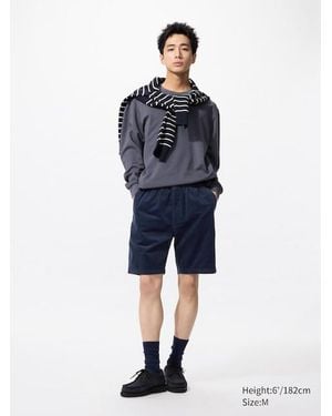 Uniqlo Easy Shorts (Cord) - Blau