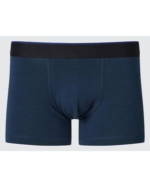 Uniqlo Cotton Boxer Briefs (Low Rise) - Blue