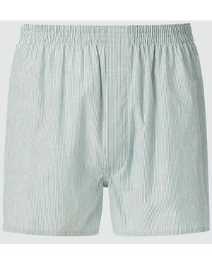 Uniqlo Woven Trunks (Striped) - Blue