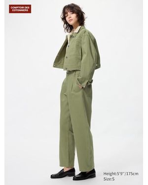 Uniqlo Vaquero Baggy - Verde