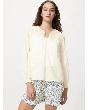 Uniqlo Drape Easy Shorts (Printed) - White