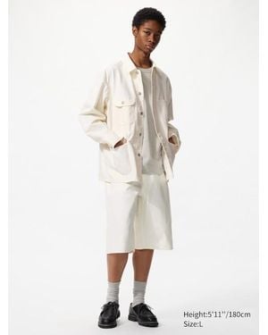 Uniqlo Jorts - White