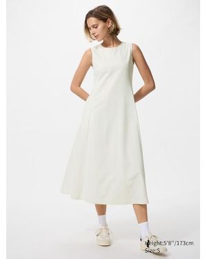 Uniqlo Ultra Stretch Airism Dress (Sleeveless) - White