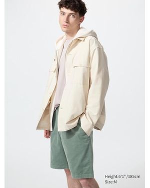 Uniqlo Corduroy Easy Shorts - White