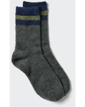Uniqlo Heattech Socks (Fluffy) - Grey