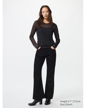 Uniqlo Bootcut Jeans - Black