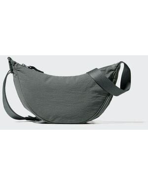 Uniqlo Round Mini Shoulder Bag - Grey