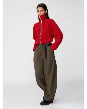 Uniqlo Volume Trousers (Longer) - Green