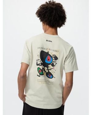 Uniqlo Moma Poster Art Ut Graphic T-Shirt - Natural