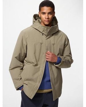 Uniqlo Hybrid Down Parka - Natural