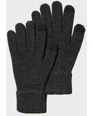 Uniqlo Heattech Knit Gloves - Black