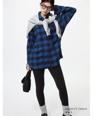 Uniqlo Leggings Termici Heattech Ultra Caldo - Blu