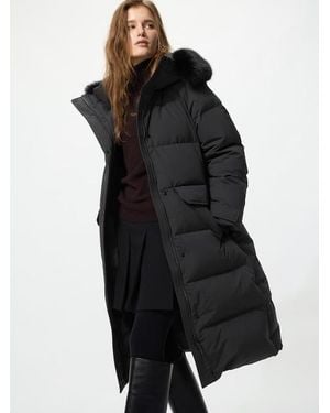 Uniqlo Ultra Warm Down Long Coat - Black
