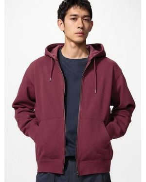 Uniqlo Sudadera Capucha - Morado