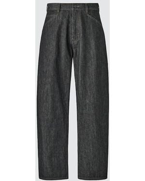 Uniqlo Vaquero Barrel - Gris