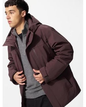 Uniqlo Hybrid Down Parka - Purple