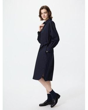 Uniqlo Hemdkleid - Blau
