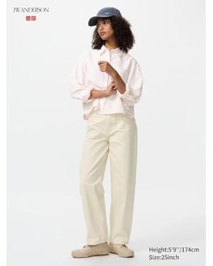 Uniqlo Baggy Jeans - White