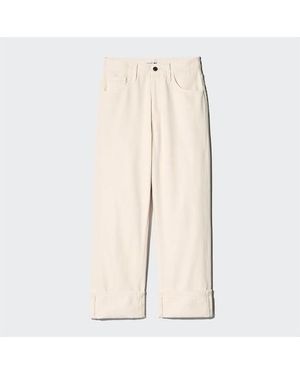Uniqlo Regular Straight Jeans - White