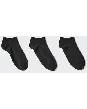 Uniqlo Short Socks (3 Pairs) - Black