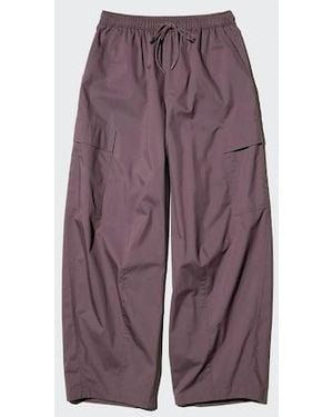 Uniqlo Utility Volume Trousers - Purple