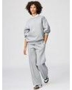 Uniqlo Sweat Straight Trousers - Grey