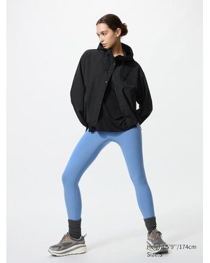 Uniqlo Ultra Stretch Uv Protection Active Leggings (Longer) - Blue