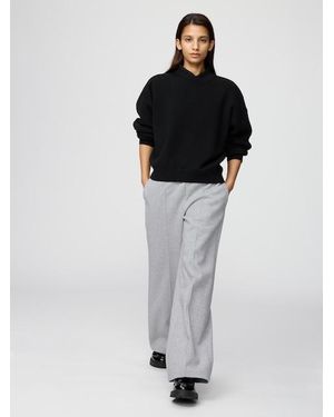 Uniqlo Sweat Straight Trousers (Shorter) - Red