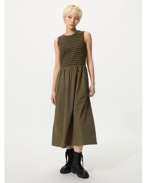 Uniqlo Combination Dress (Sleeveless) - Natural