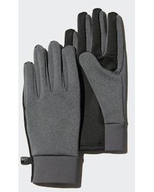 Uniqlo Heattech Lined Gloves (Stretch) - Grey