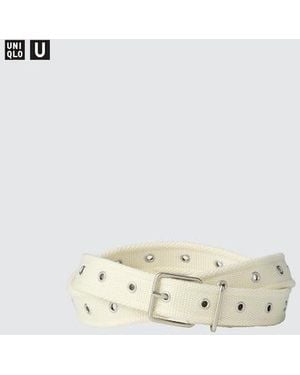 Uniqlo Tape Belt - White