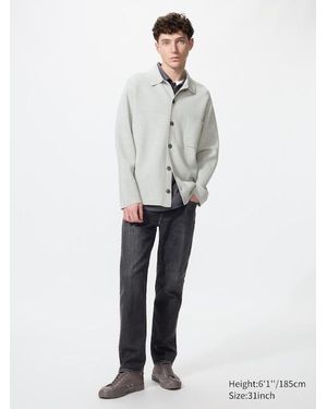 Uniqlo Slim Straight Jeans - White