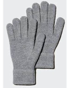 Uniqlo Heattech Thermo Handschuhe - Grau