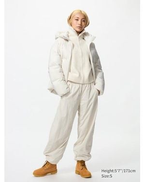 Uniqlo Pantalón Cálido Forrado - Blanco