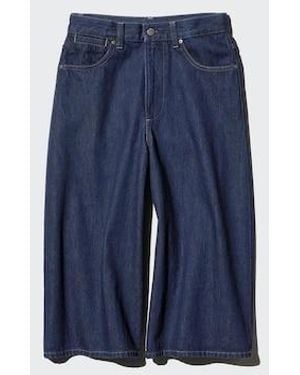 Uniqlo Denim Culottes - Blue