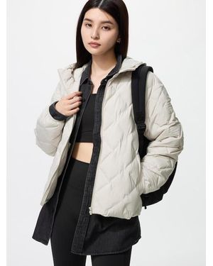 Uniqlo Puffertech Parka - Natural
