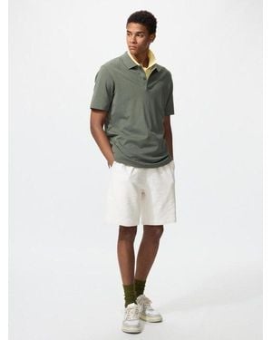 Uniqlo Ultra Stretch Sweat Shorts - Green