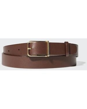 Uniqlo Clean Belt - White