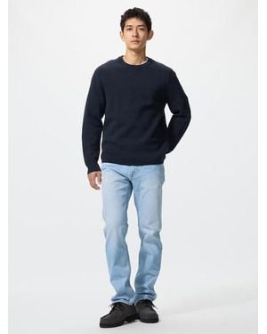 Uniqlo Slim Straight Jeans - Blue