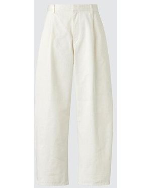 Uniqlo Barrel Trousers (Longer) - White
