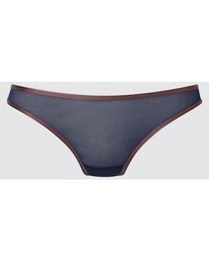 Uniqlo Slip (Mesh, Colourblock) - Blau