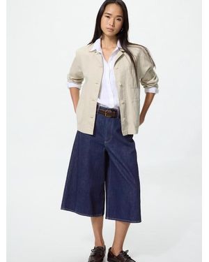Uniqlo Denim Culottes - Blue